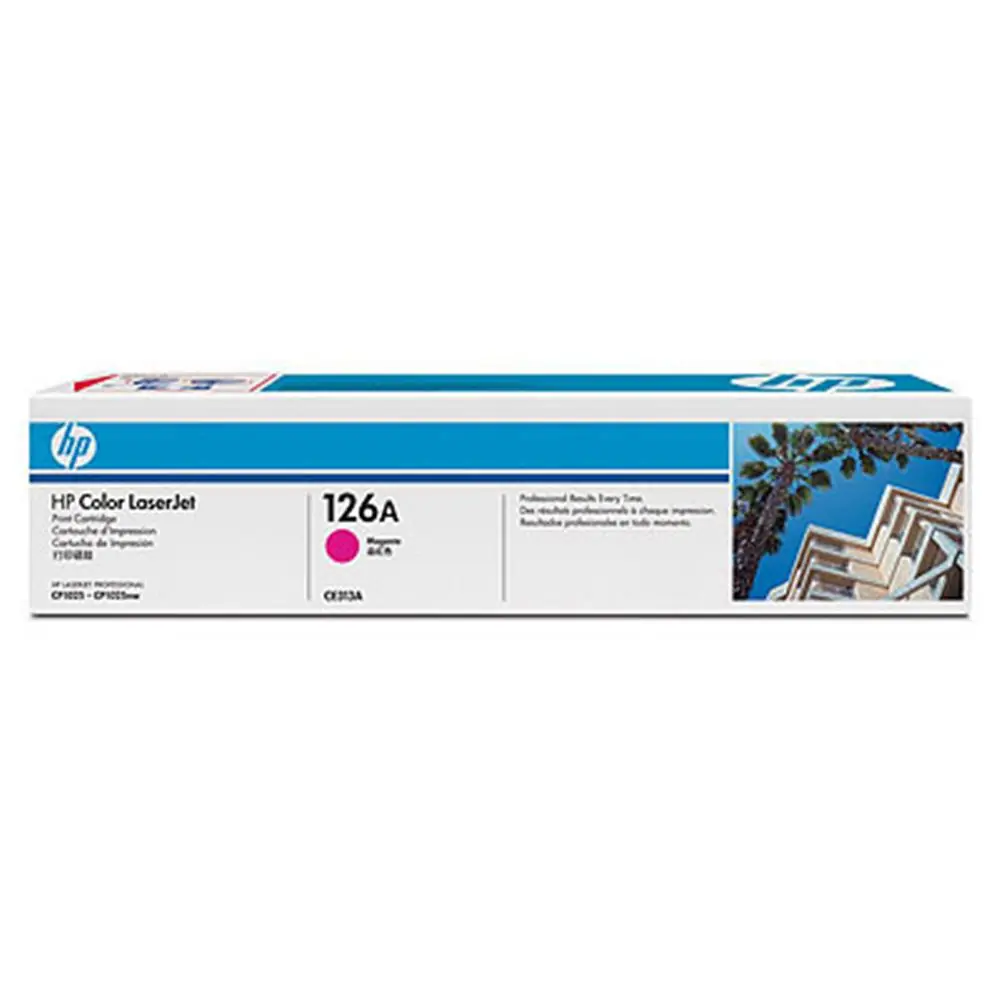 HP 126A Magenta Kırmızı 1.000 Sayfa Toner CE313A 1