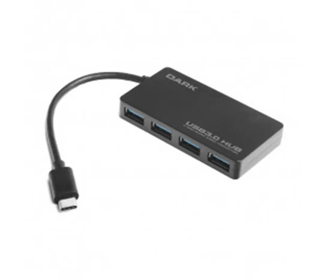 Dark Connect Master U31X4, USB3.1 Type-C to 4 Port Type-A HUB 1