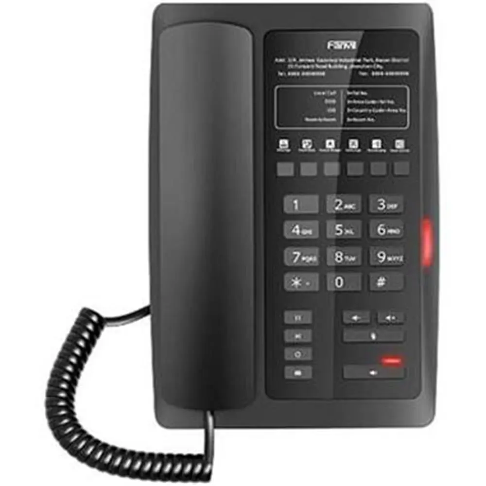 Fanvil H3 Ekransız PoE Otel Tipi Ip Telefon 1