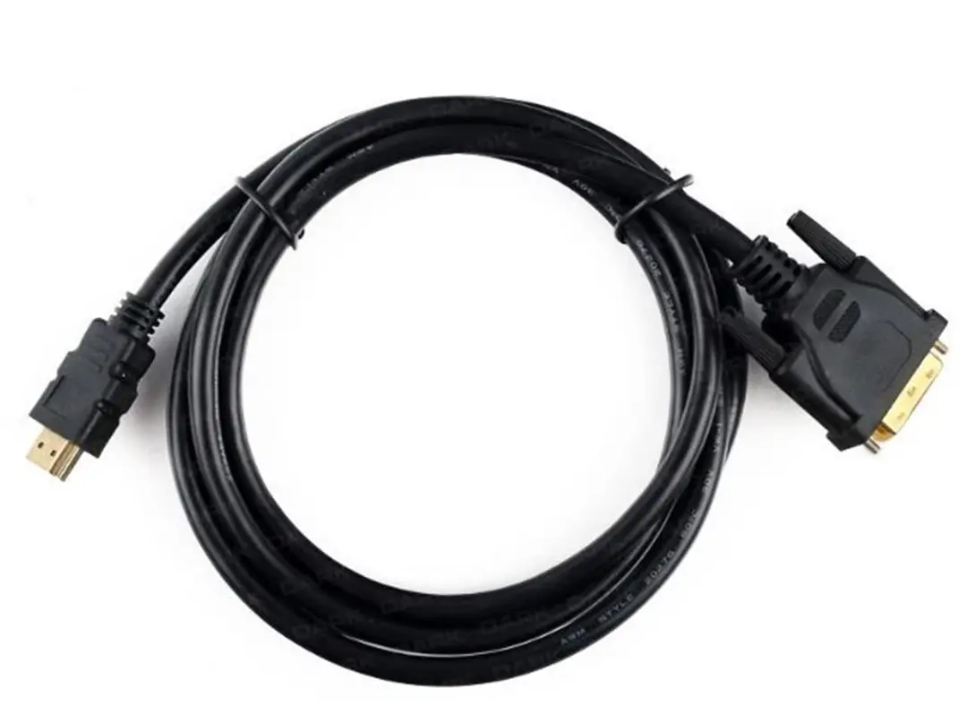 Dark"DK-CB-DVIXHDMIL300" 3m DVI - HDMI Çift Yönlü Görüntü Bağlantı Kablosu 1