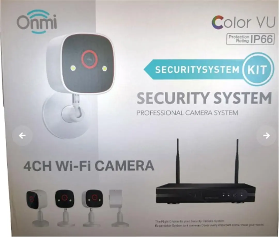 Apronx BS420 4 Kanal Nvr + 3Mp 4 Kamera Full Color Mik. Wifi Set 1