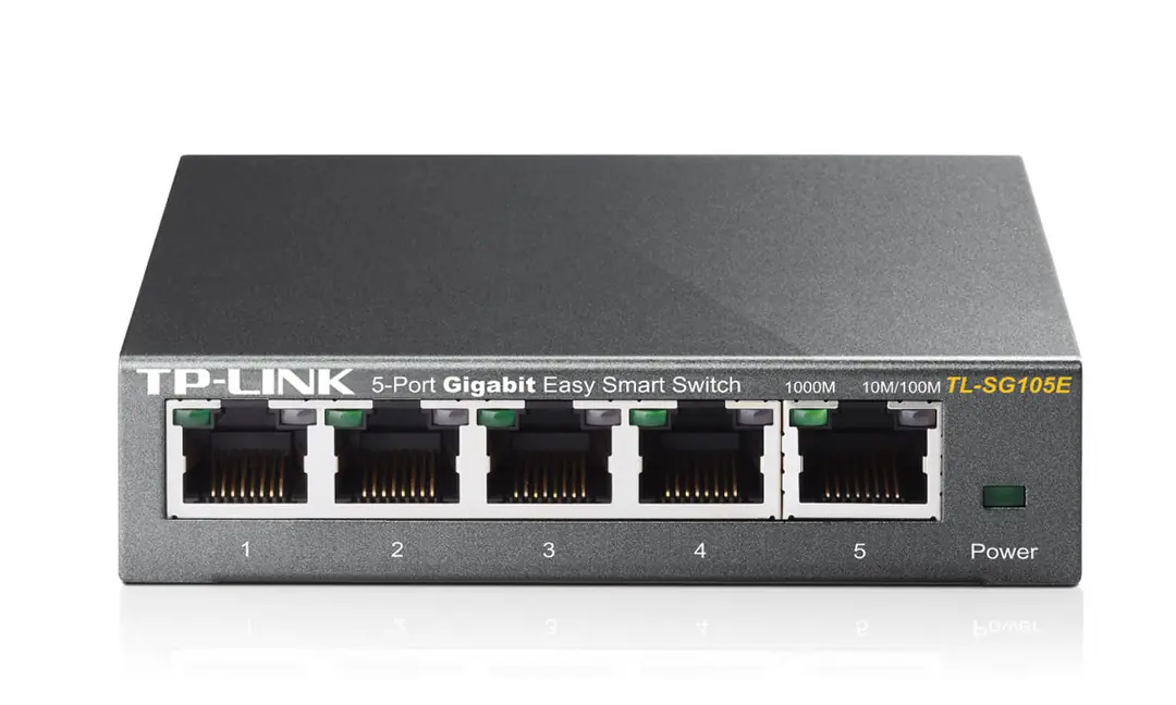 TP-LINK TL-SG105E  5-PORT GIGABIT SWITCH 1