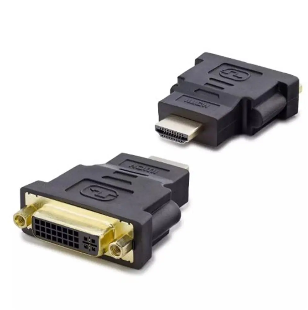 HADRON HDX1255 HDMI (M) TO DVI (F) ADAPTÖR 24+5 SİYAH 1