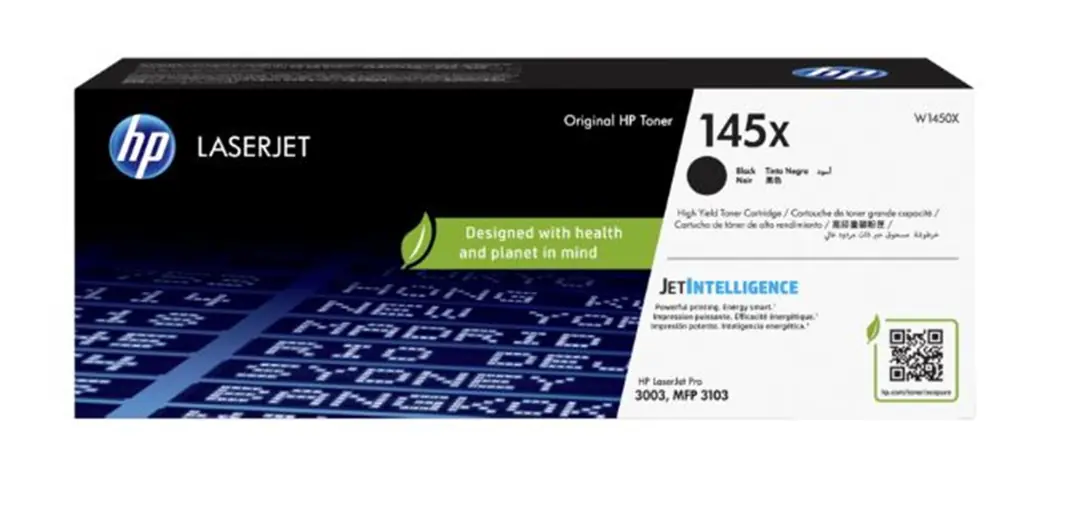 HP 145X Black Siyah 3.800 Sayfa Toner W1450X 1