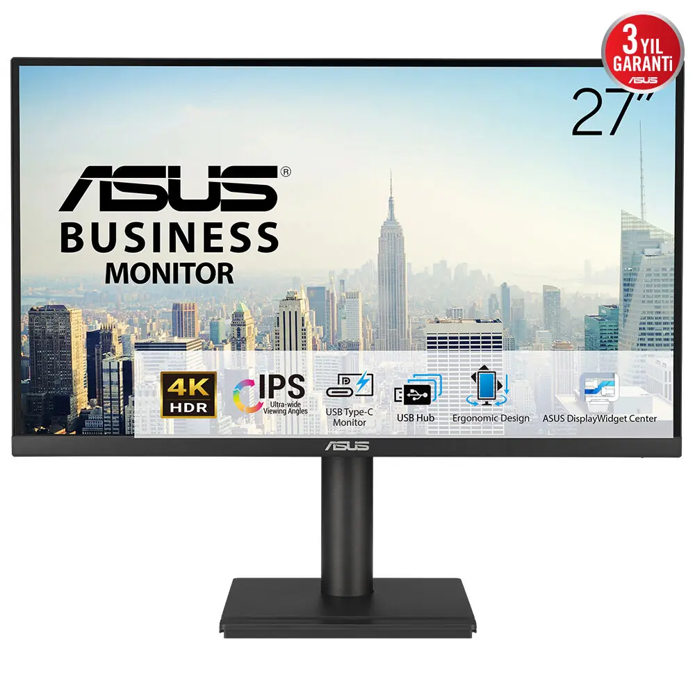 ASUS KURUMSAL VA27UCPS 27 4K IPS HDR 384