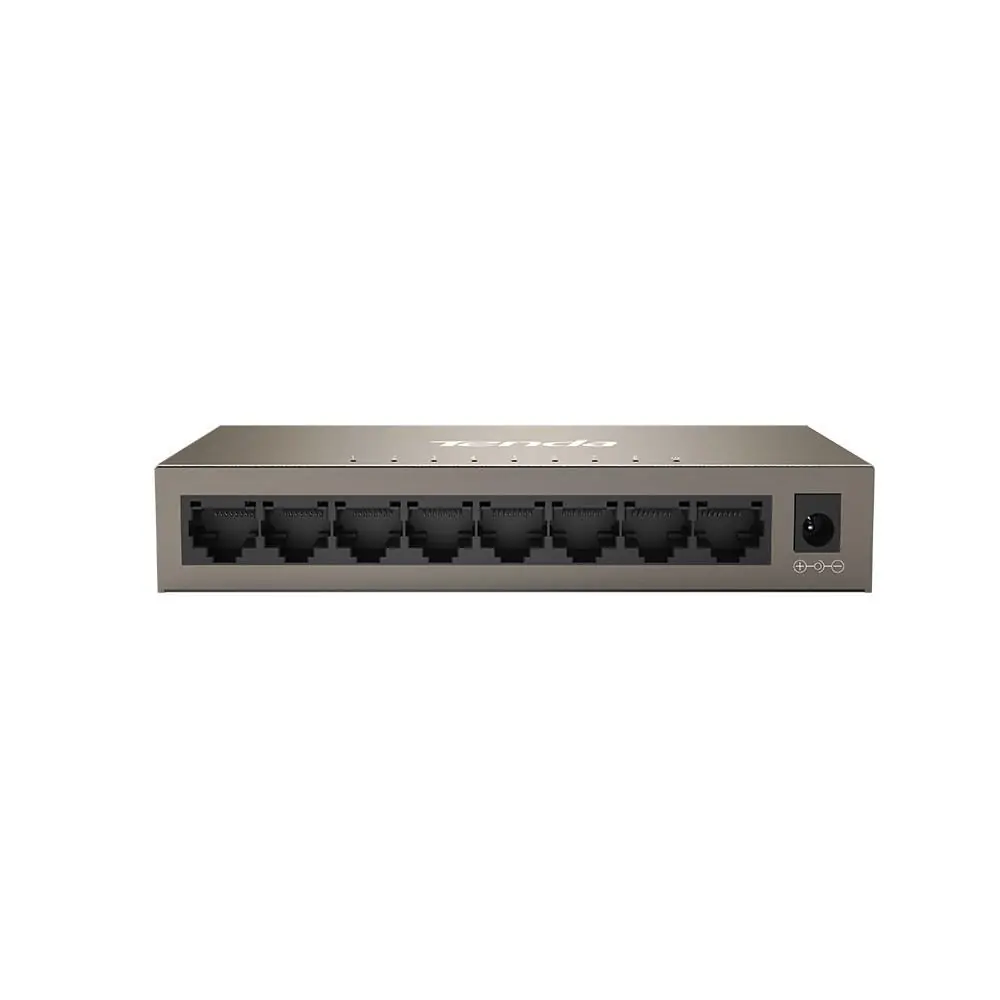 Tenda TEG1008M 8 Port 10-100-1000 Mbps Switch Metal Kasa 1