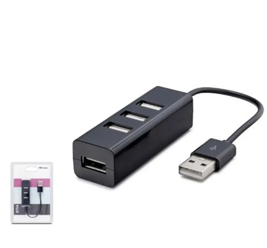HADRON HDX7014 USB Hub 4 Port 480 Mbps Siyah