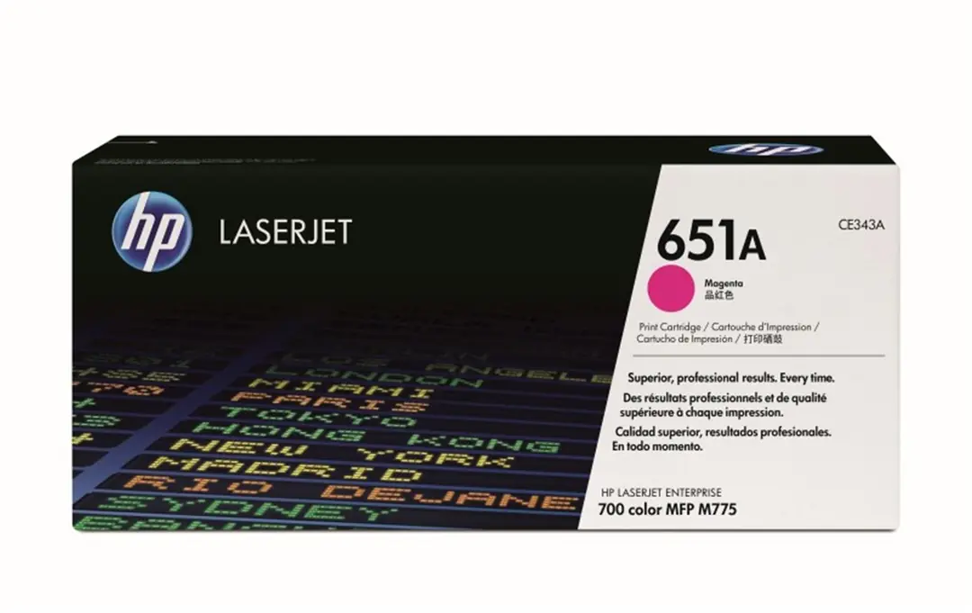 HP 651A Magenta Kırmızı 16.000 Sayfa Toner CE343A 1