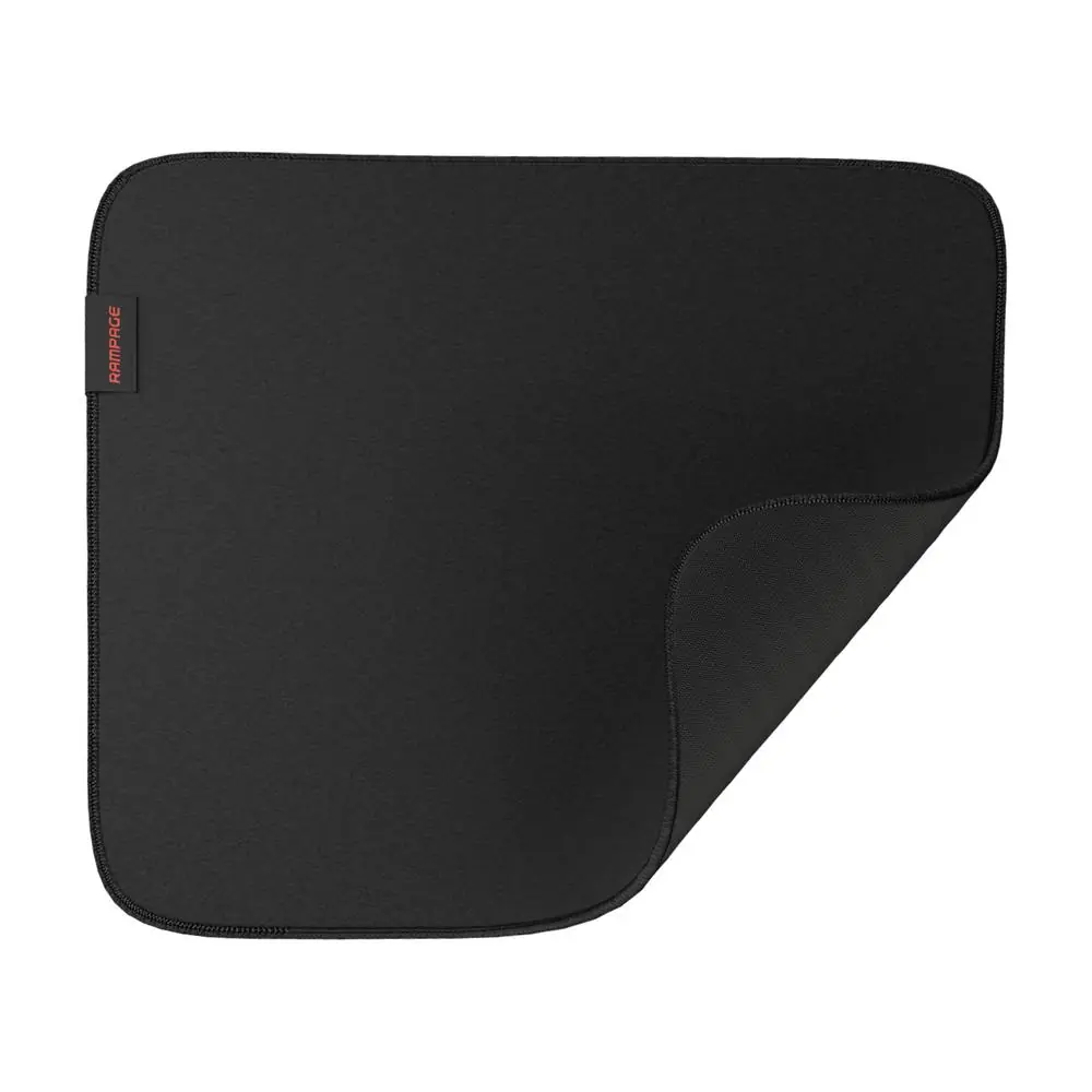 Rampage Pulsar Pro M 350x290x4mm Dikişli Neutral Kumaş Siyah Gaming Mouse Pad