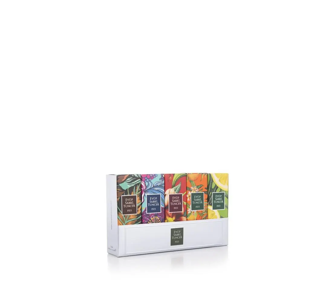 Eyüp S.T Set-1 16ml 5Li Cam Şişe Sprey Kolonya (A.Zeytin-P.Geceleri-Yasemin-Y.Ormanları-Gardenya) 1