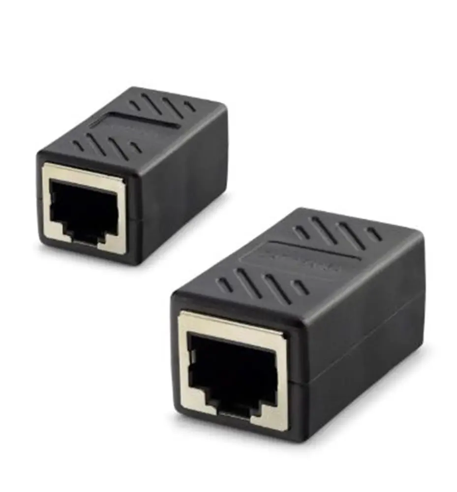 HADRON HDX5066 RJ45 Dişi - Dişi Uzatma Adaptörü - Siyah