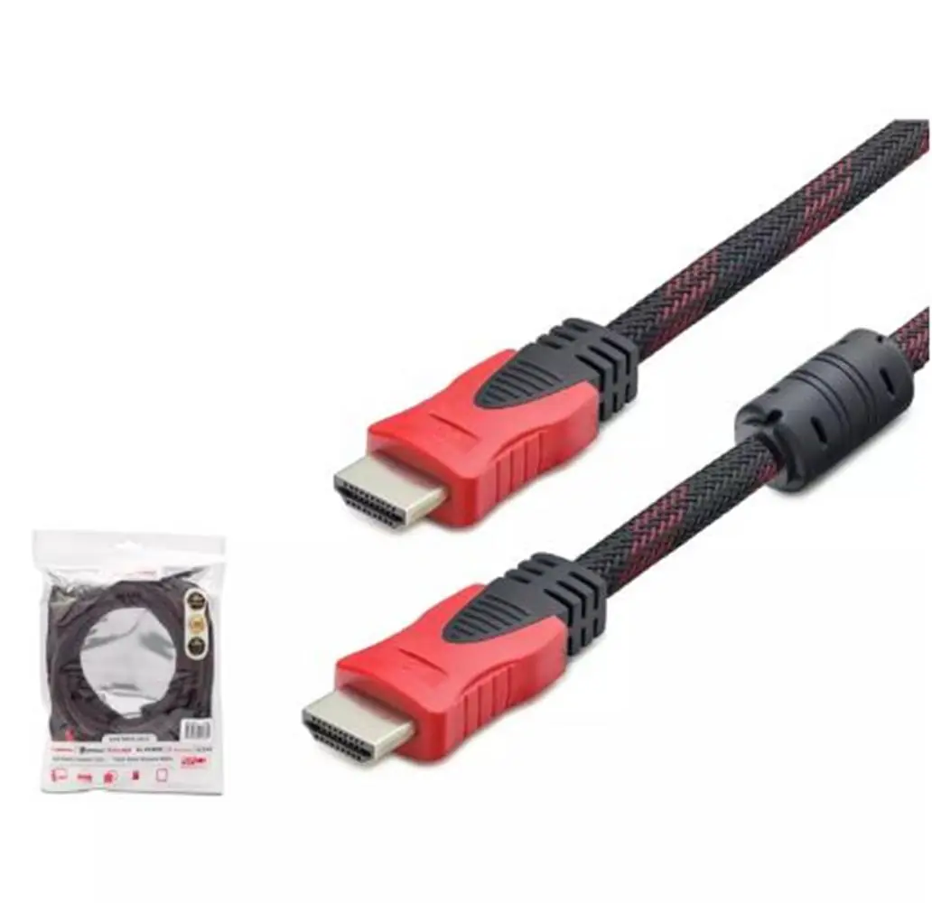 Hadron Hdx2017 10M   Hdmi Kablo Örgülü Siyah 1