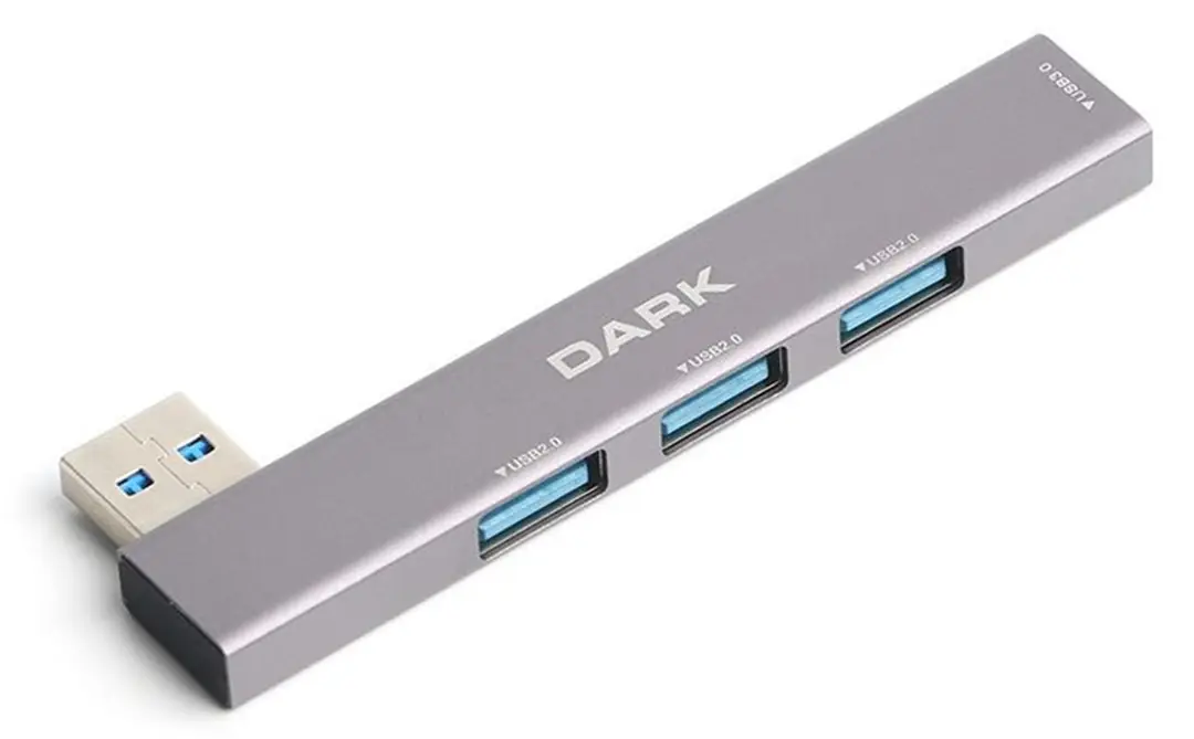 Dark DK AC USB34A 4 Port USB HUB USA-A 1XUSB-A3.0 3XUSB-A2.0 1