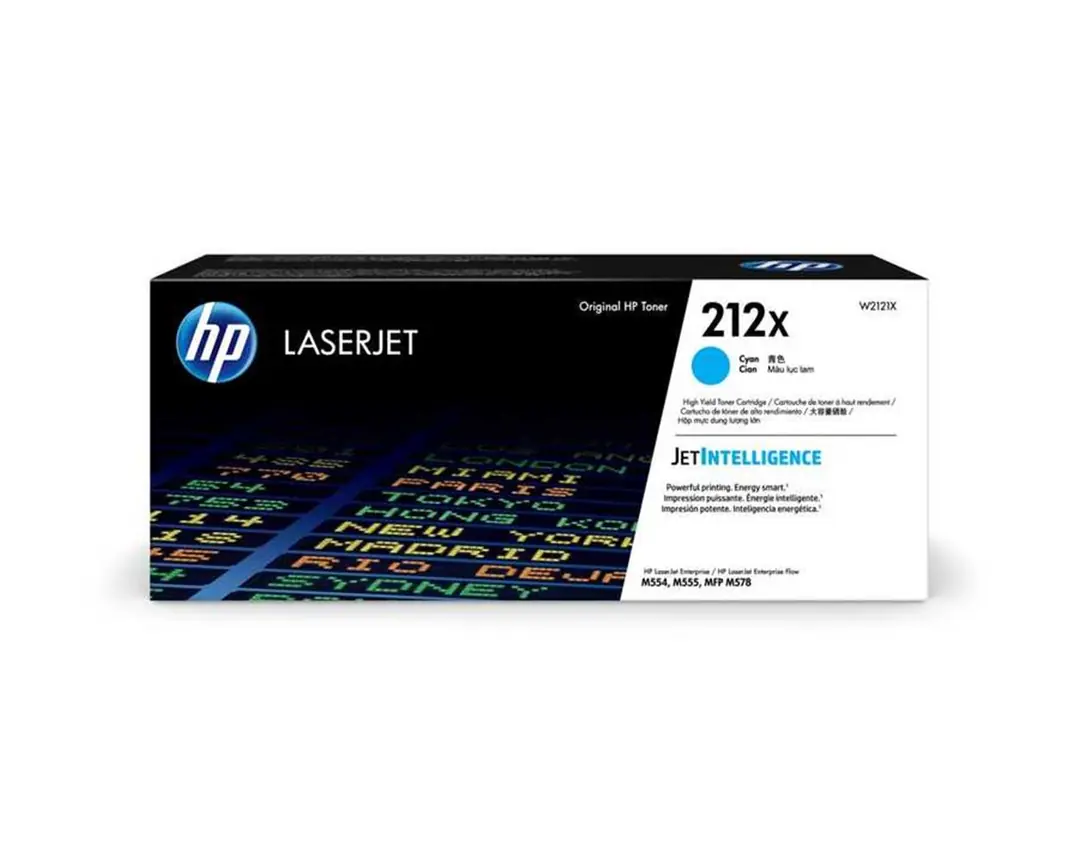 Hp 212X Cyan Mavi Yüksek Kapasite Toner W2121X 1