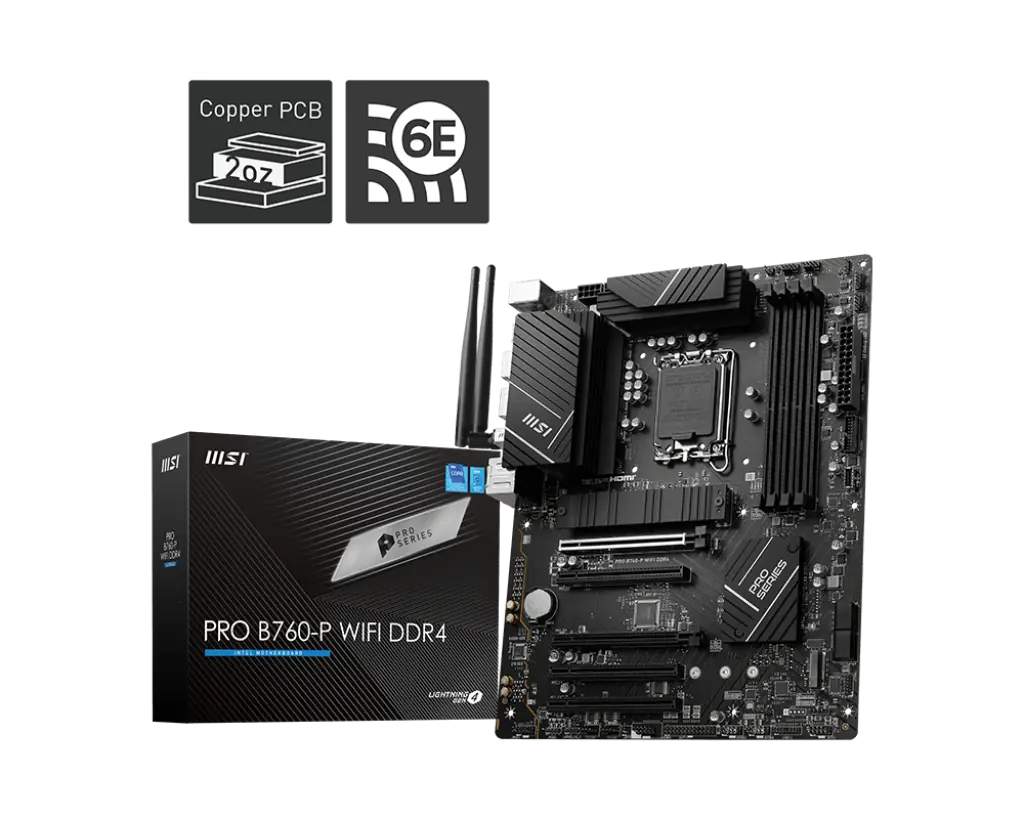 MSI MB PRO B760-P WIFI DDR4 1