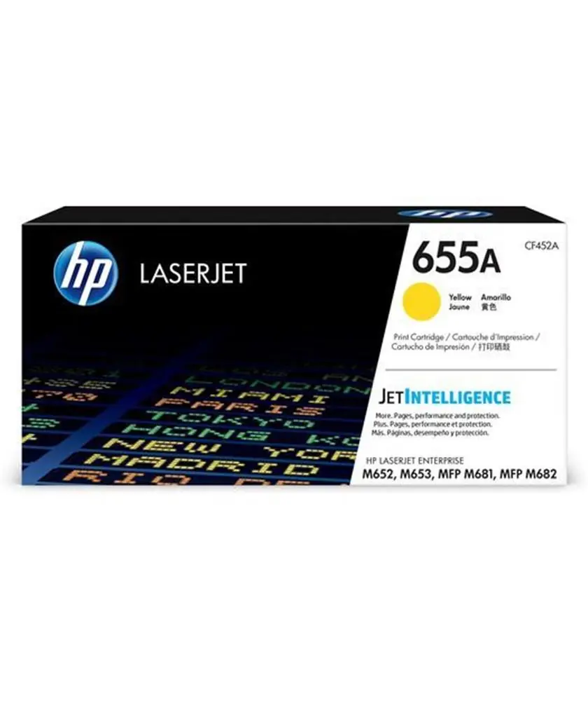 HP 655A Yellow Sarı 10.500 Sayfa Toner CF452A 1