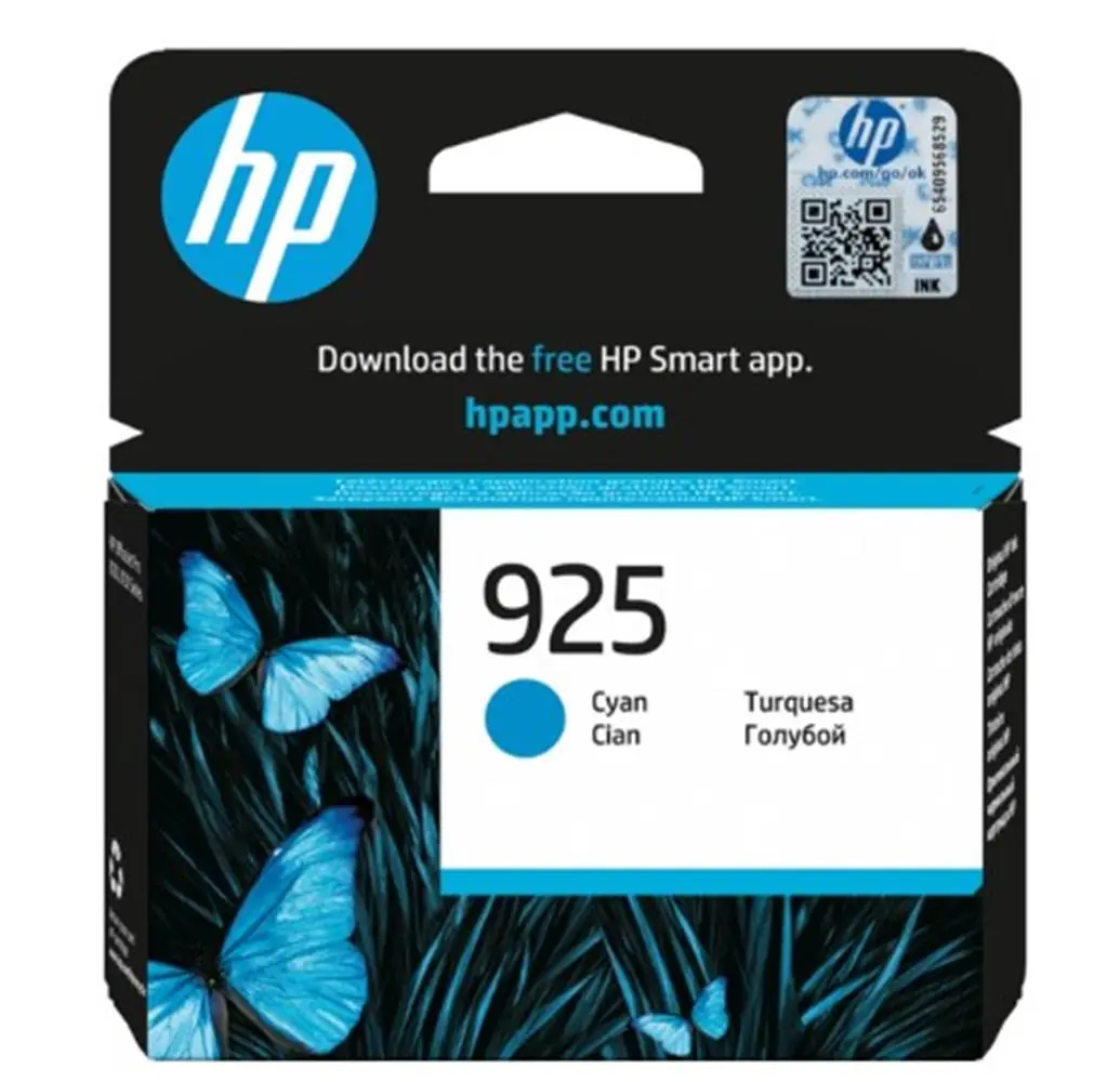 HP 925 Cyan Mavi Kartuş 4K0V6PE 1