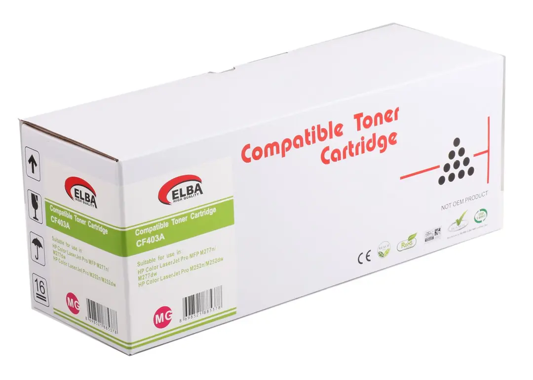 Basic Hp CF403A Kırmızı Muadil Toner 201A M227-M252 1