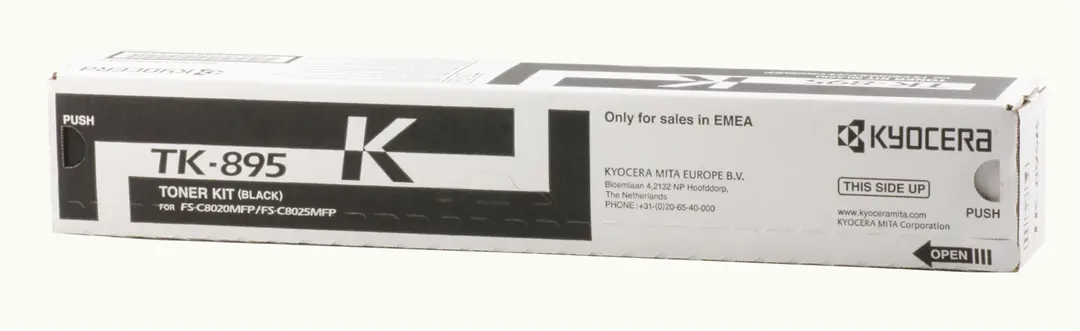 Kyocera TK-895K Black Siyah Orjinal Fotokopi Toneri FS-C8020-8025-8520-8525 12.000 Sayfa 1