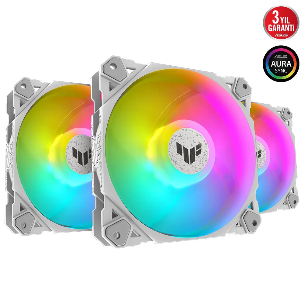 ASUS TUF GAMING TF120 ARGB 3IN1-WHITE 1