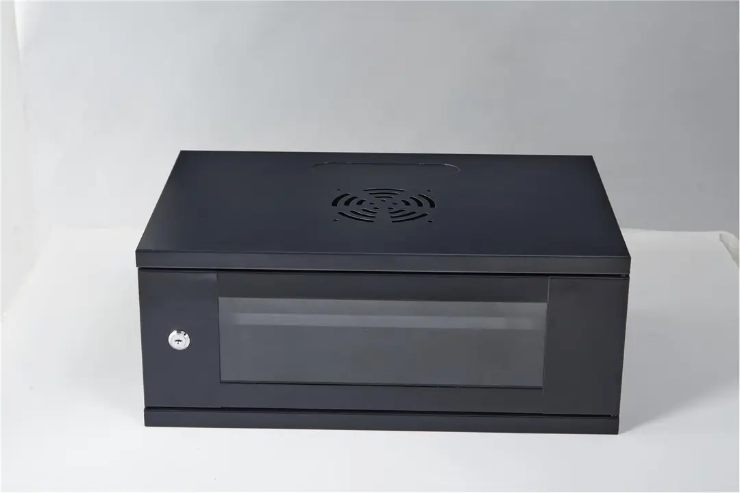 Racksan SE-6404S 4U Duvar Tipi Kabinet (240-530-400) Raf+Fan