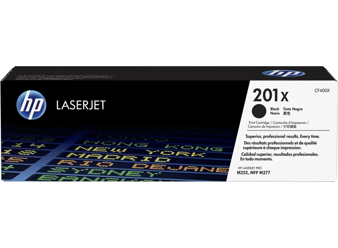 HP 201X Black Siyah Yüksek Kapasite 2.800 Sayfa Toner CF400X 1