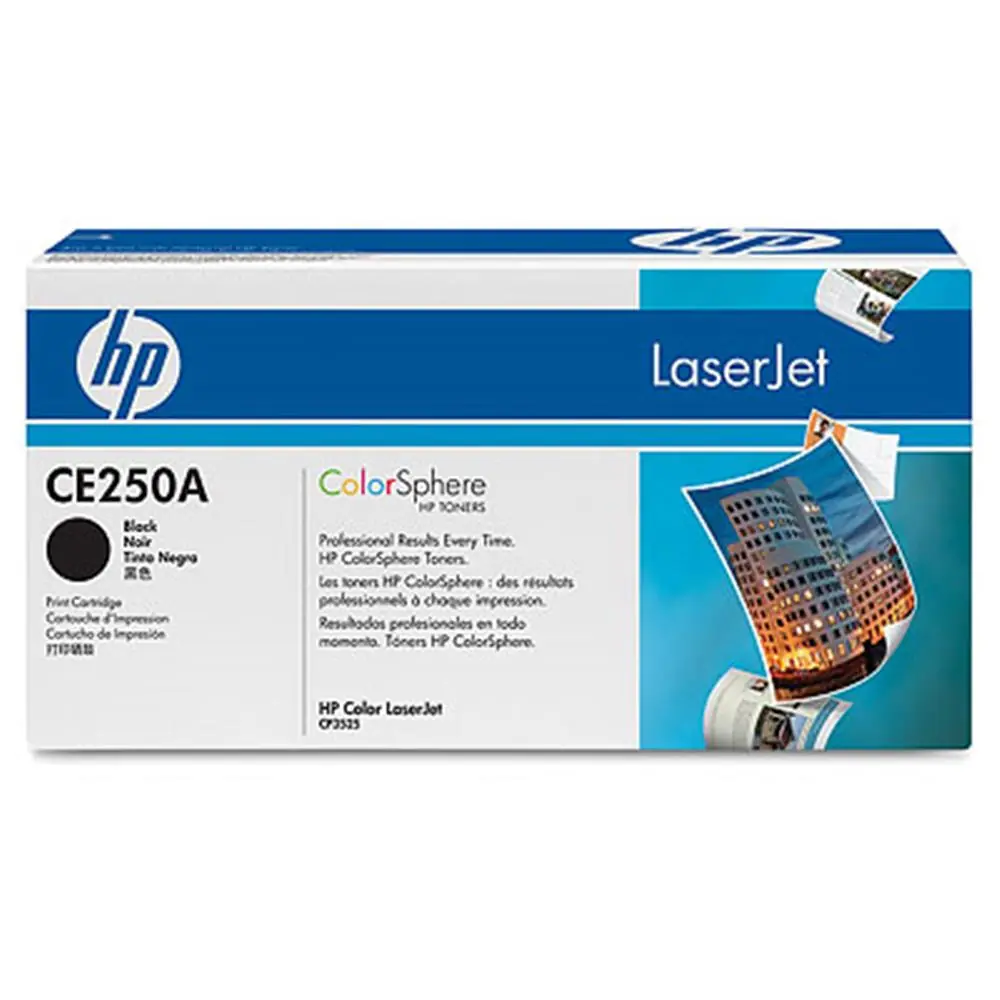 HP 504A Black Siyah 5.000 Sayfa Toner CE250A 1