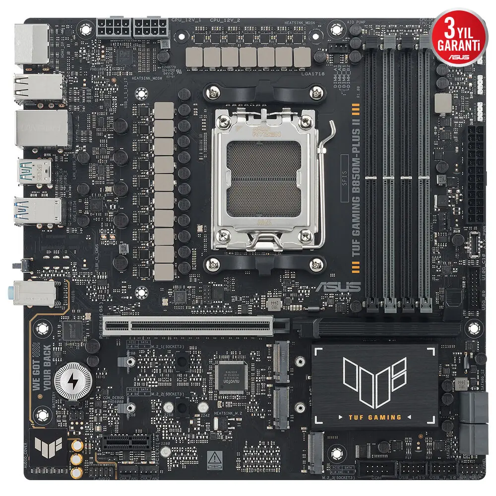 ASUS TUF GAMING B850M-PLUS II 1