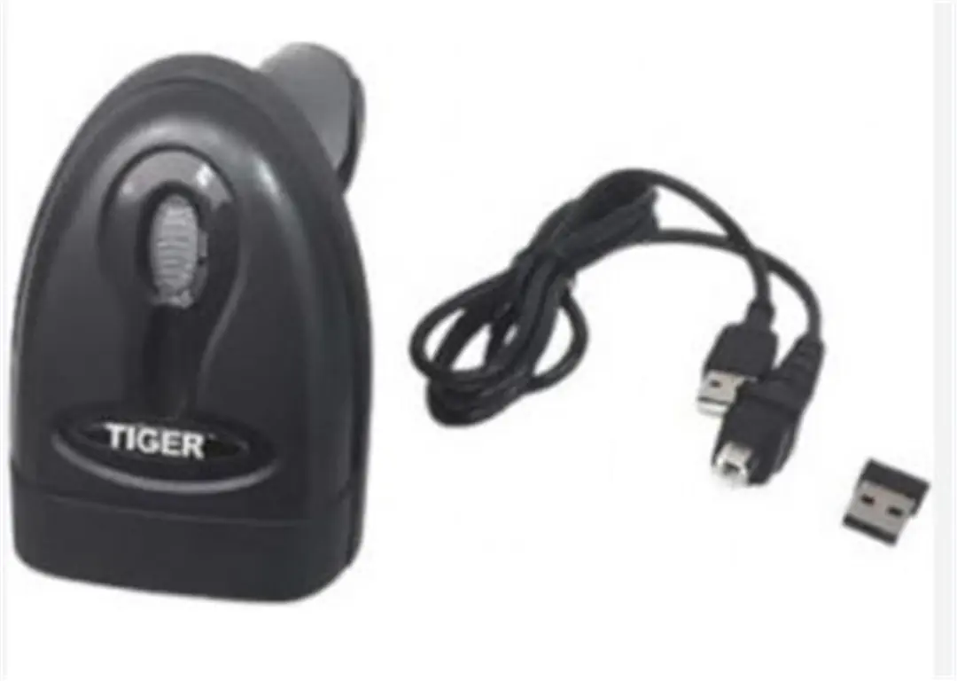 Tiger CS611-BT 1D CCD 2.4Ghz+Bluetooth Kablosuz Barkod Okuyucu
