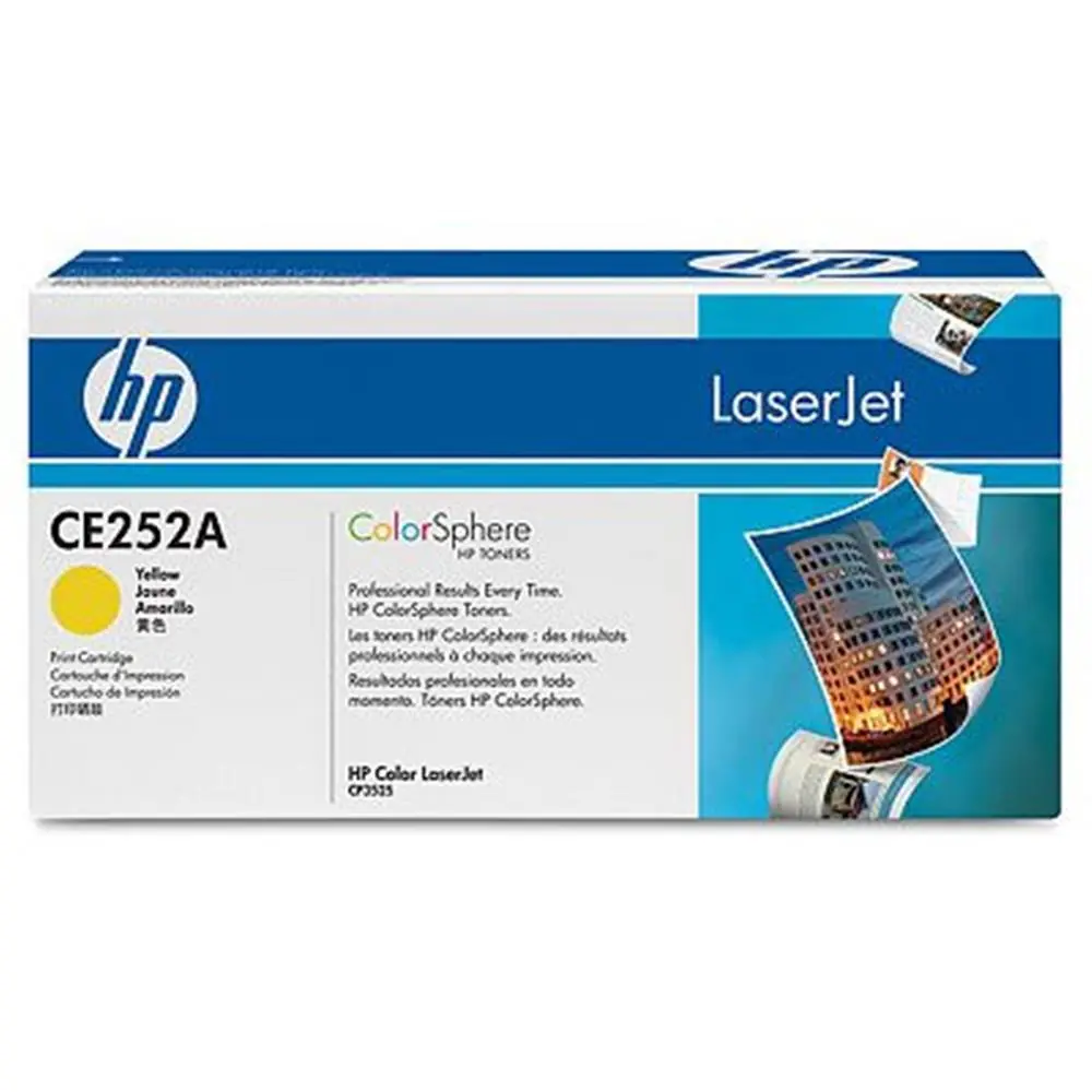 HP 504A Yellow Sarı 7.000 Sayfa Toner CE252A 1