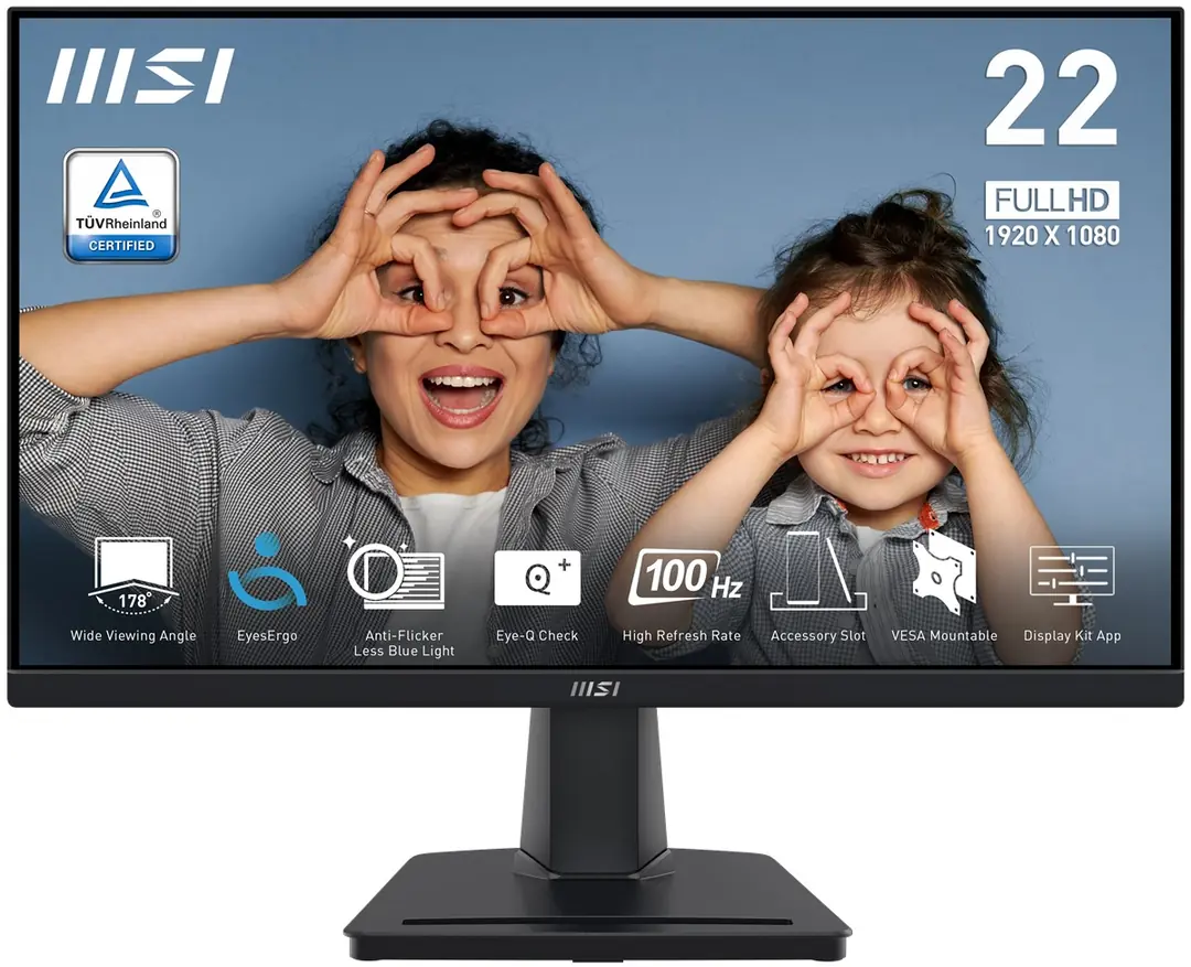 MSI 21.45 PRO MP225V MONITOR