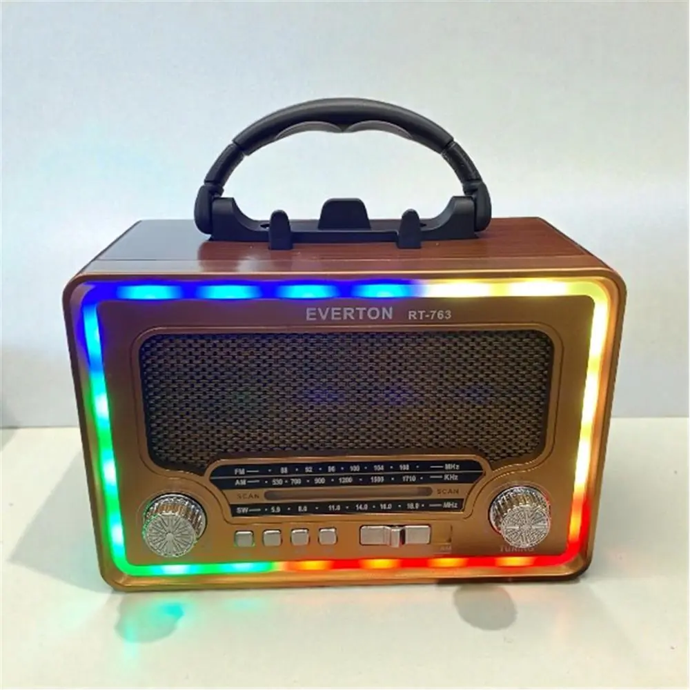 Everton RT-763  Bluetooth Usb-Micro Sd Nostaljik Radyo 1