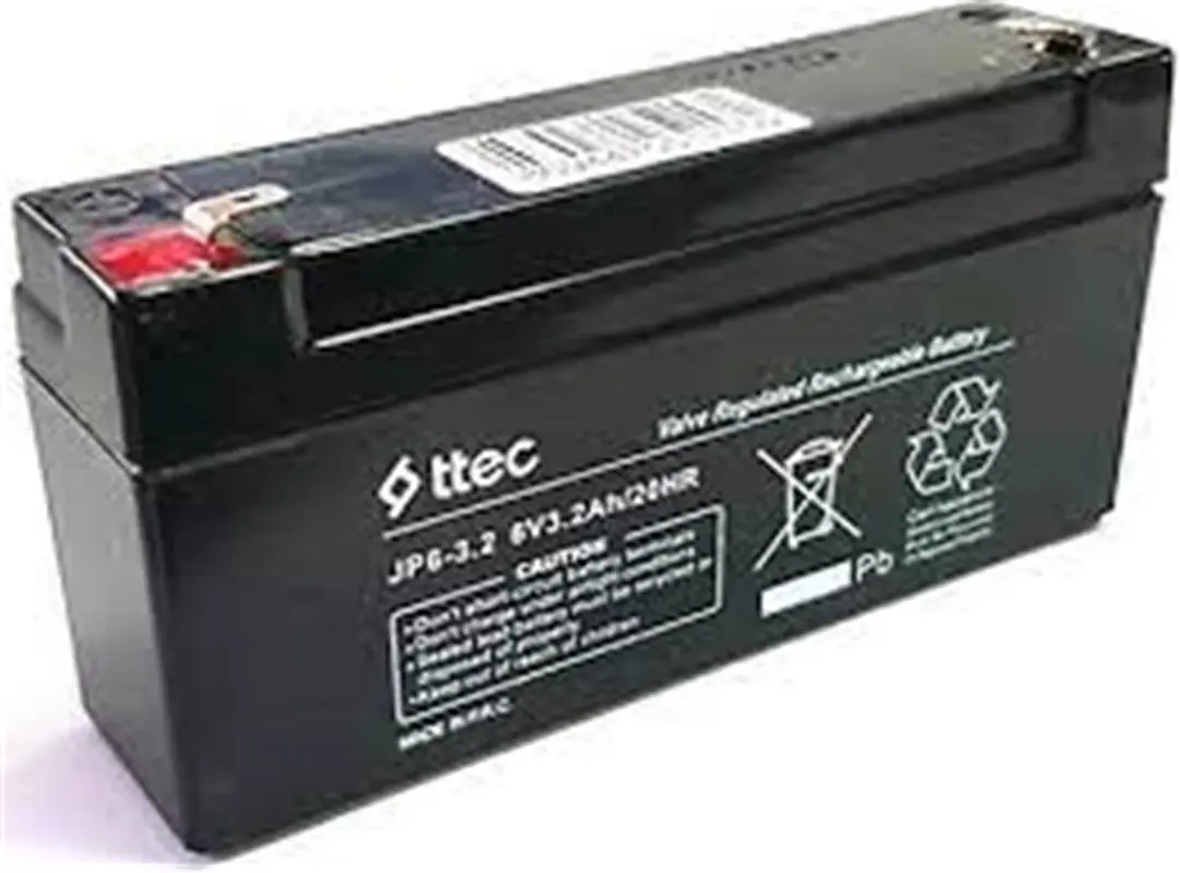 Ttec 6V 3.2AH Bakımsız Kuru Akü 1