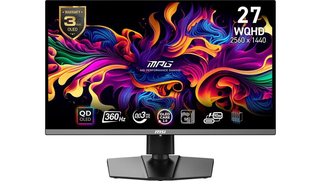 26.5 MSI MPG 271QRX QD-OLED MONITOR