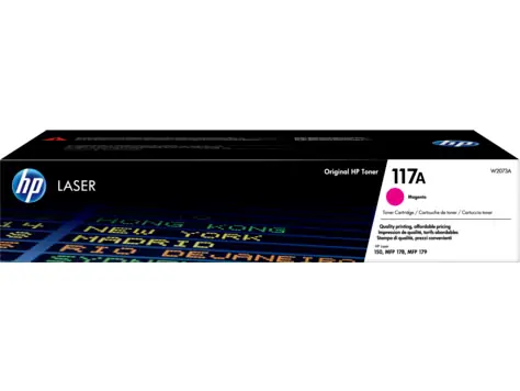 HP 117A Magenta Kırmızı 700 Sayfa Toner W2073A