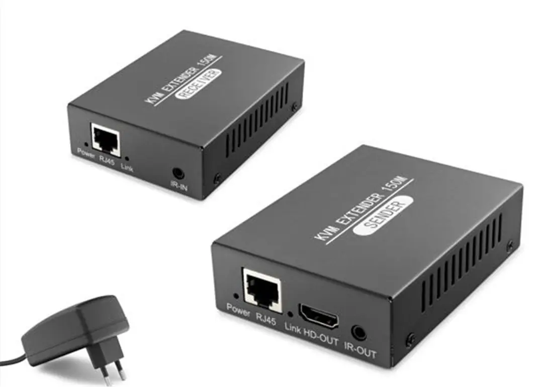 Hadron Hdx1377 150M   Hdmi Kvm Extender Siyah 1