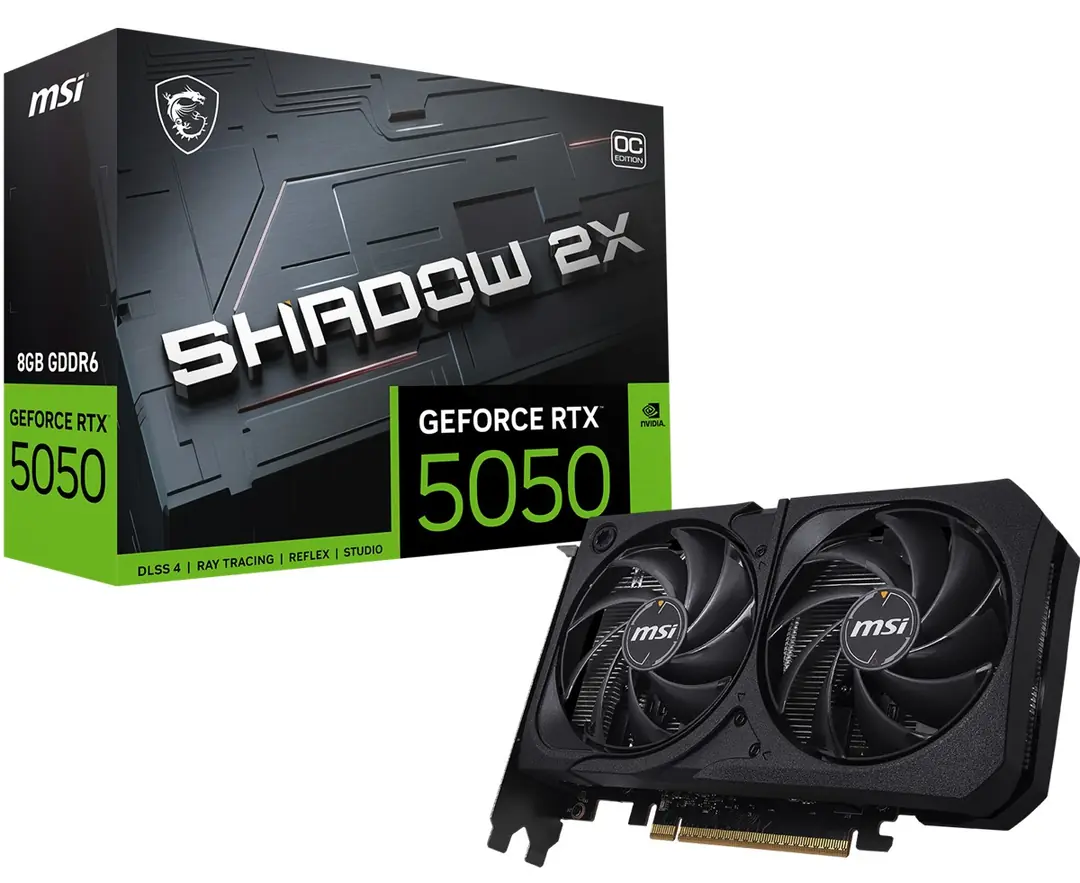 MSI VGA GEFORCE RTX 5050 8G SHADOW 2X OC 1