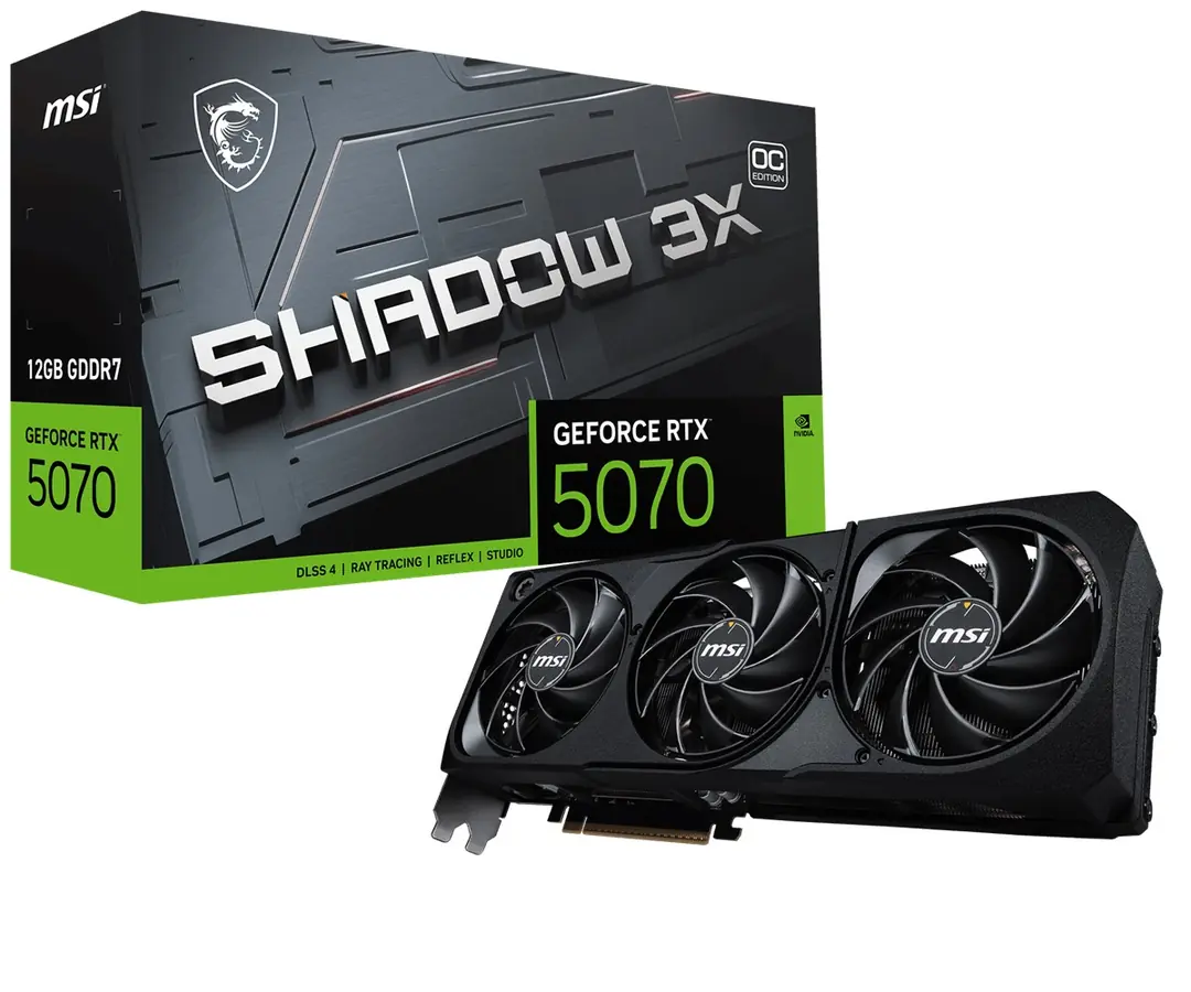 MSI VGA  RTX 5070 12G SHADOW 3X OC
