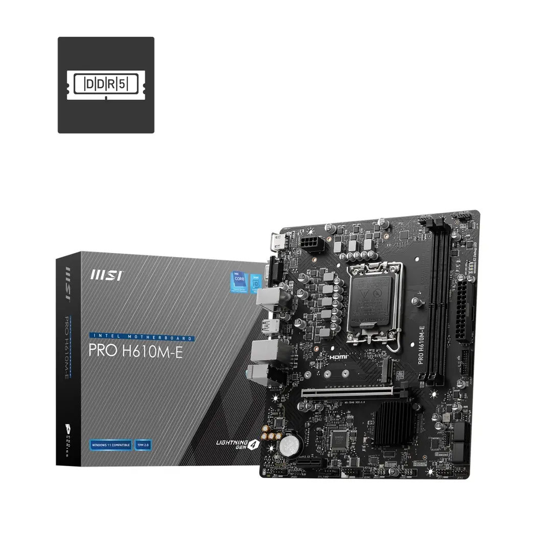 MSI MB PRO H610M-E 1