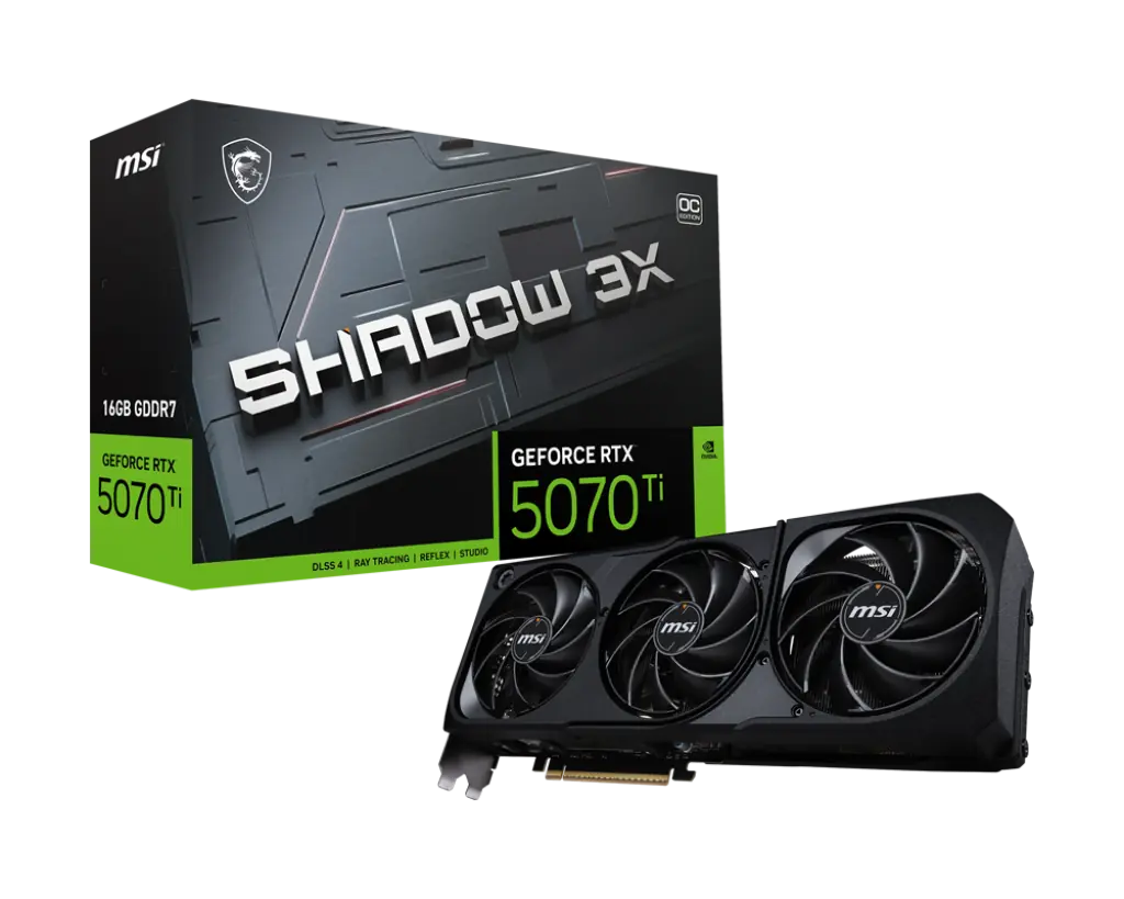 MSI VGA RTX 5070 TI 16G SHADOW 3X OC