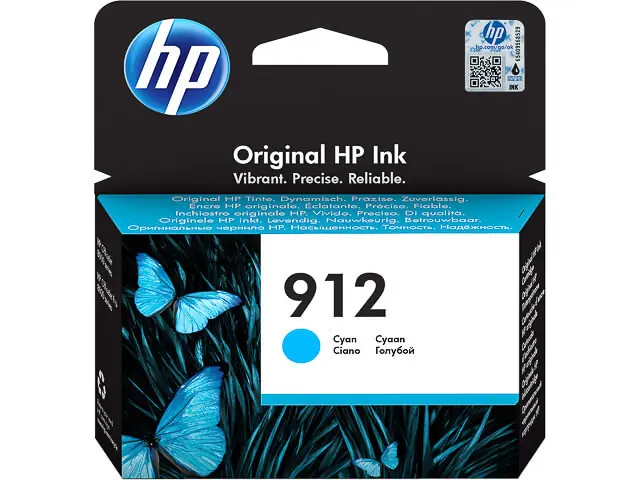 HP 912 Cyan Mavi Kartuş 3YL77A