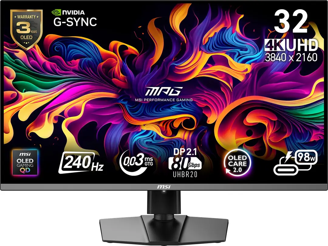 MSI 31.5 MPG 322URX QD-OLED
