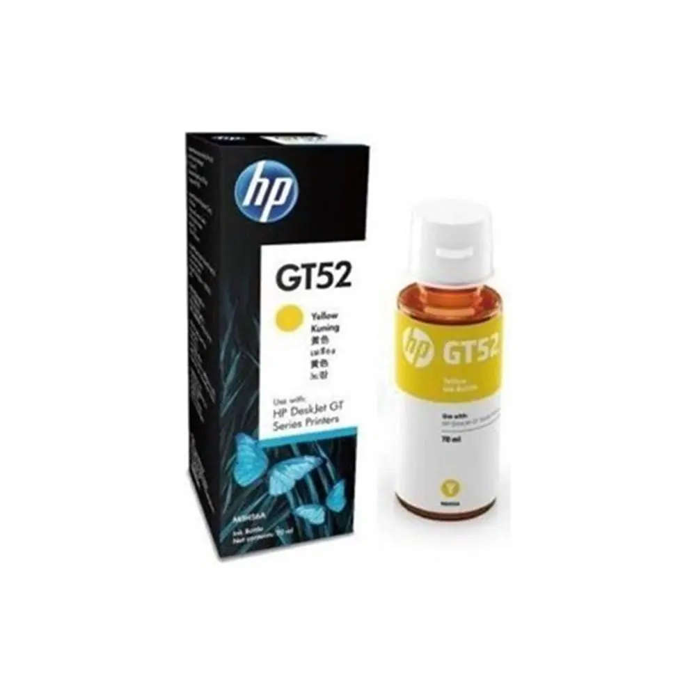 HP GT52 Yellow Sarı Mürekkep M0H56AE 1