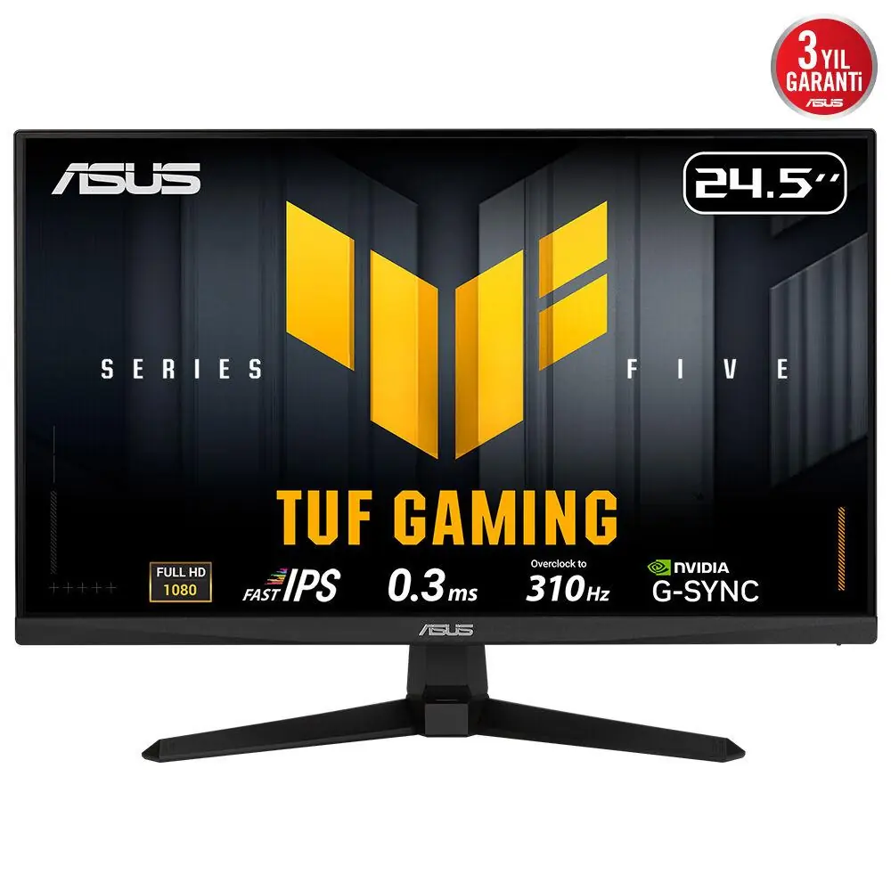 Asus 24.5" Tuf Gaming VG259QMR5A 310Hz 0.3ms Full HD Adaptive Sync Fast IPS Gaming Monitör 1