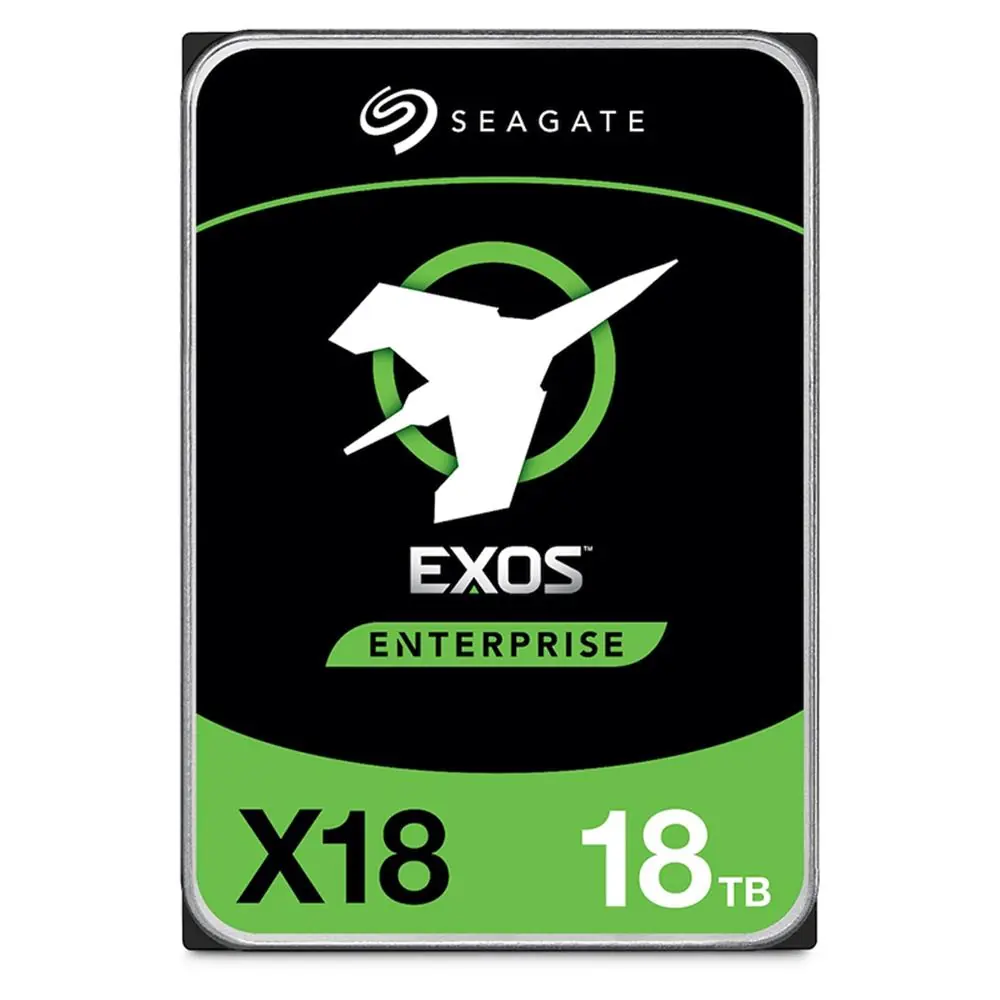Seagate 18TB Exos X18 7200Rpm 256Mb Sata 6Gbit-sn ST18000NM000J Sabit Disk (Boğaziçi Garantili)