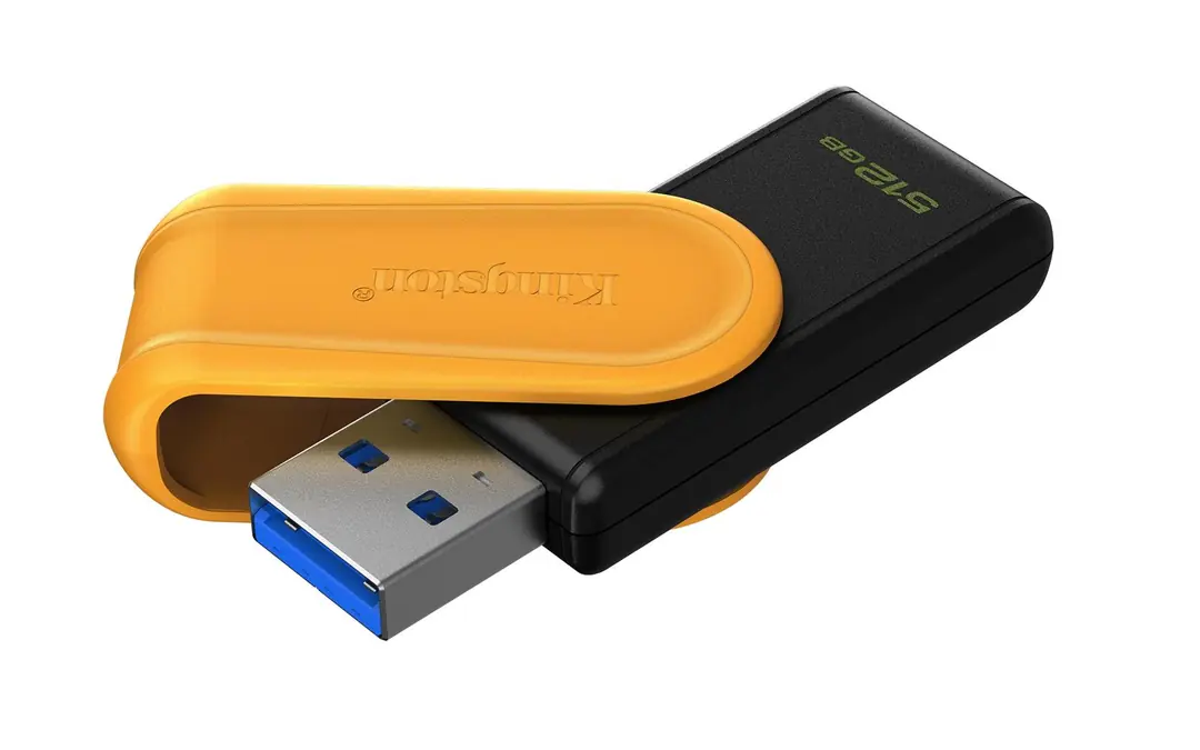 Kingston DTXS-512GB 512GB Portable USB 3.2 Gen1 DataTraveler ExodiaS (Black-Yellow) Flash Bellek 1