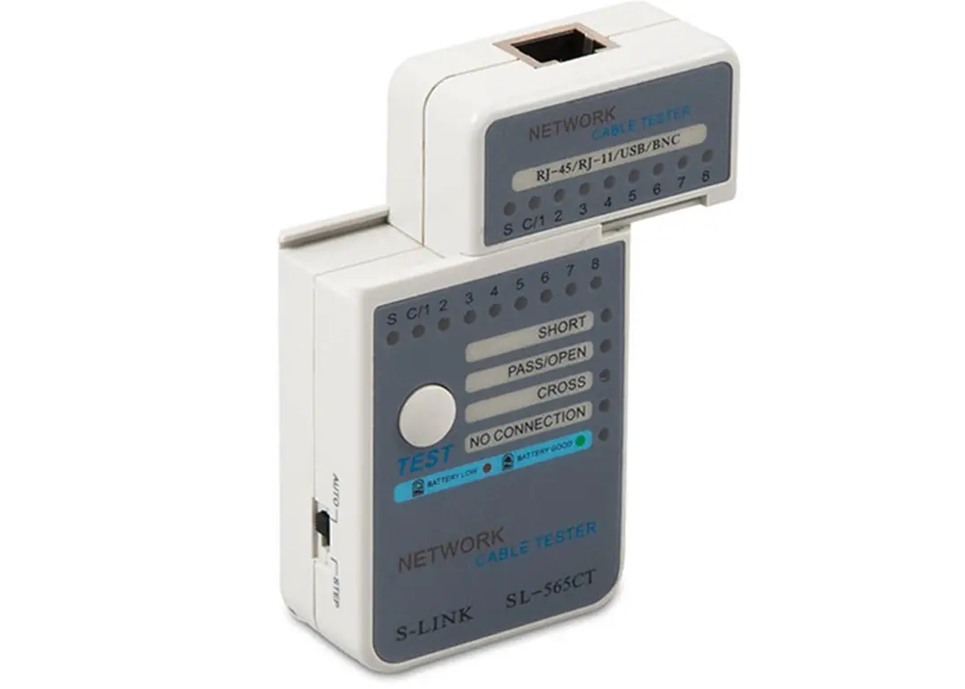S-Link SL-565CT RJ45 Ağ Kablosu Test Cihazı 1