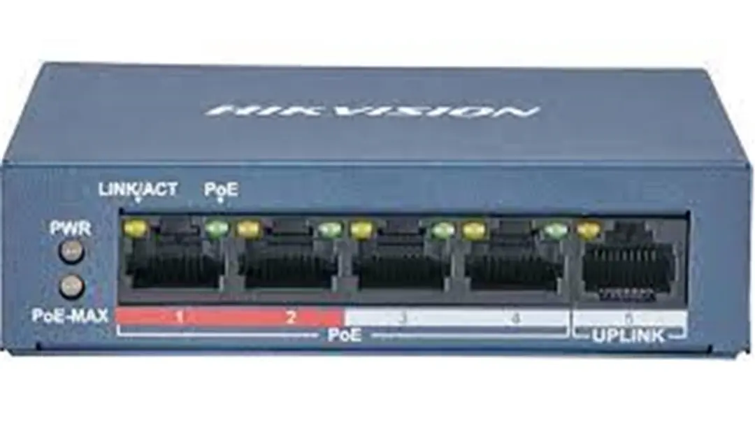 Hilook NS-0105P-35B 5 Port Megabit 4 Port PoE 35W +1 Port Megabit UplinkSwitch 1