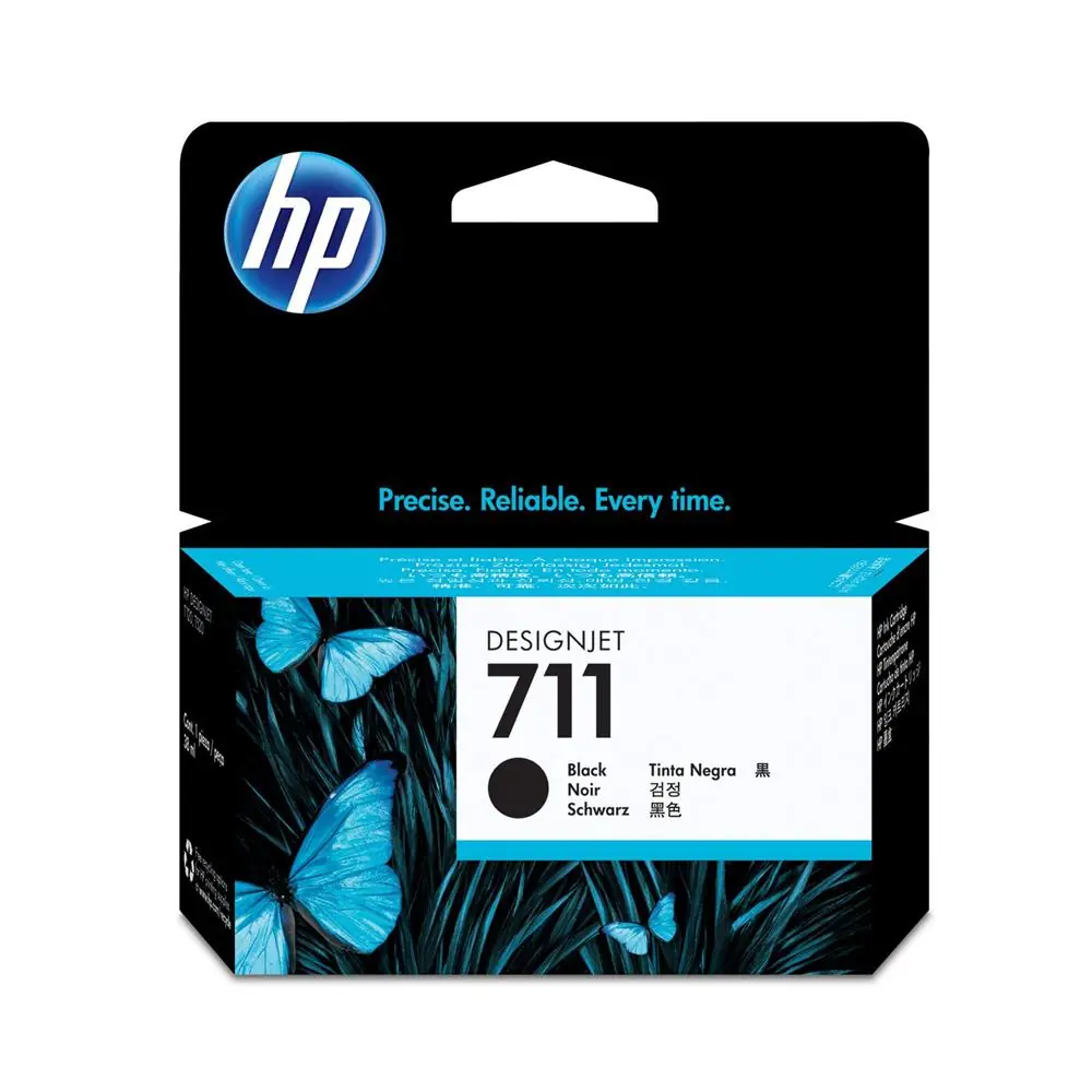 HP 711 Black Siyah 38ML Plotter Kartuşu CZ129A 1