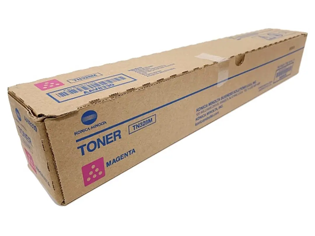 Minolta TN-328M Magenta Kırmızı Orjinal Fotokopi Toneri Bizhup C250İ-300İ-360İ 28.000 Sayfa 1